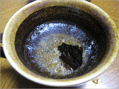 廊下のコーヒー